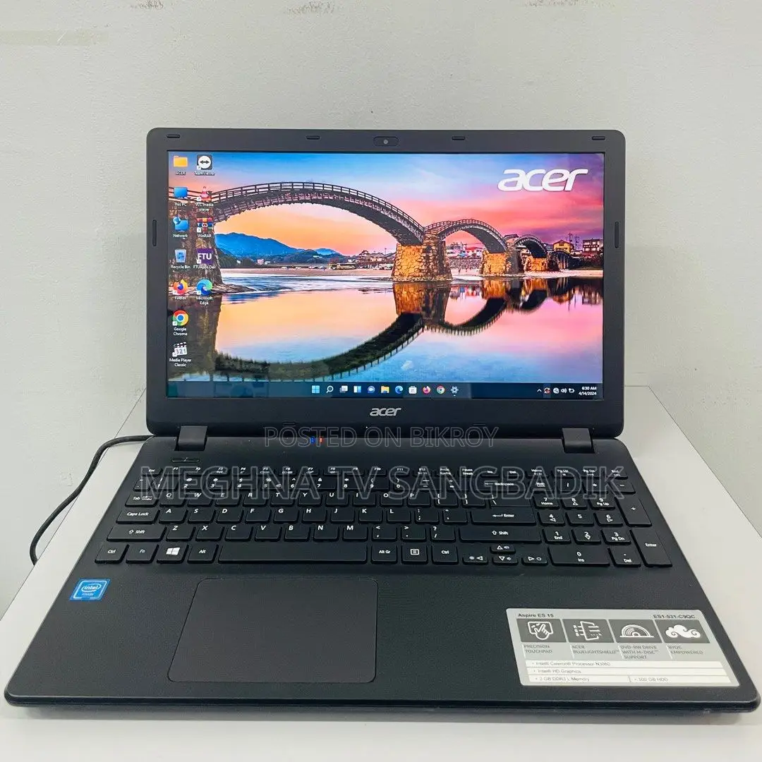 Laptop Acer 4GB Intel SSD 500GB