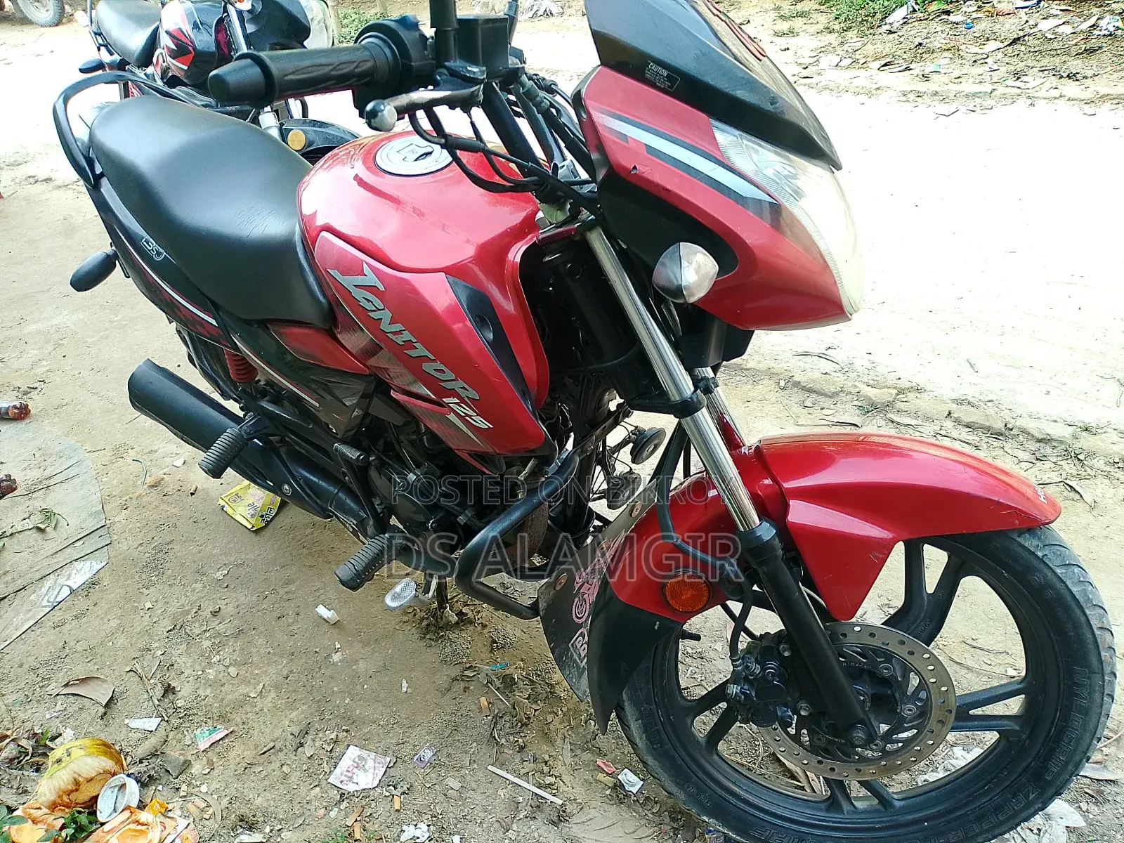 Hero Ignitor XTEC 125 Refresh 2021 Red
