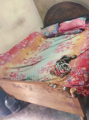 সেগুন কাঠের তৈরি খাট বিক্রি