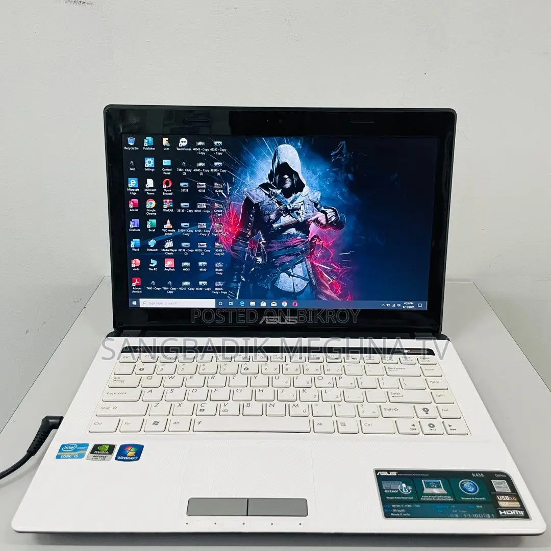 Laptop Asus 4GB Intel SSD 500GB