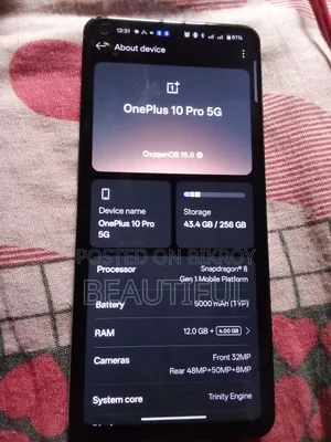 OnePlus 10 Pro 256 GB Blue