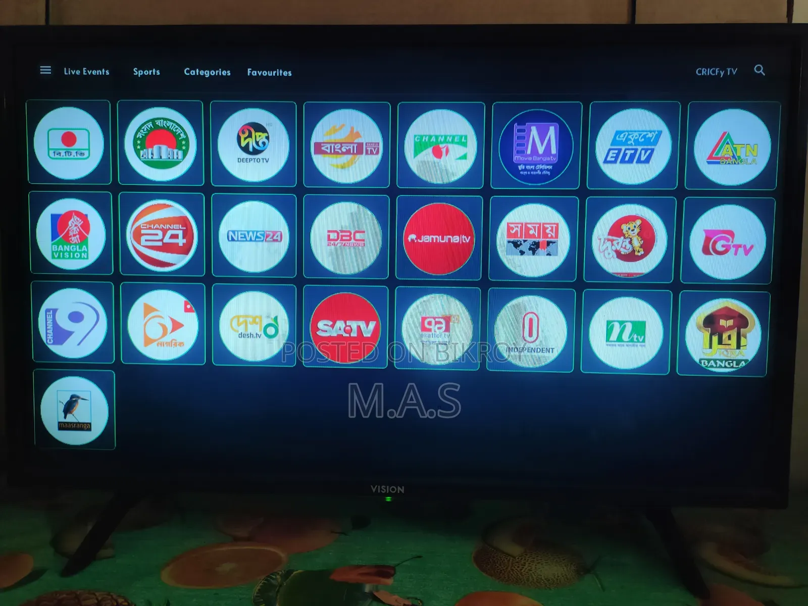 32" Vision Smart TV for Sale