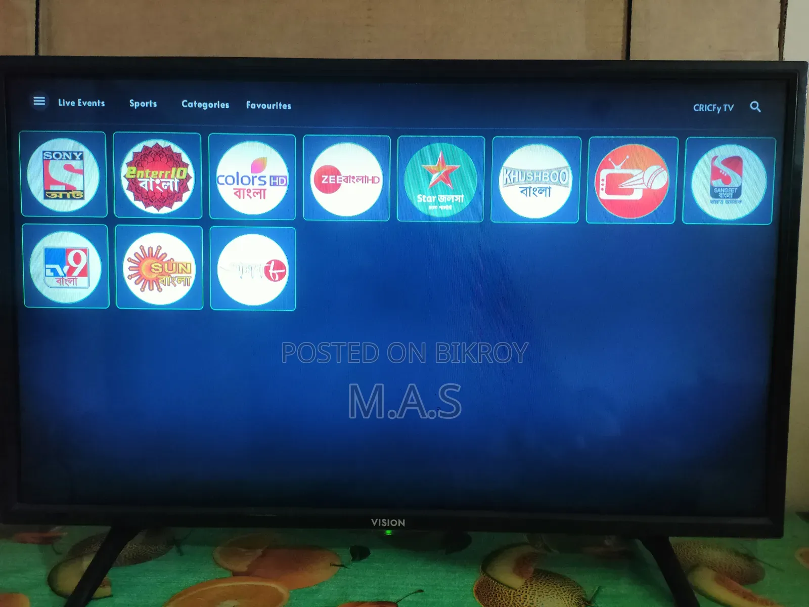 32" Vision Smart TV for Sale