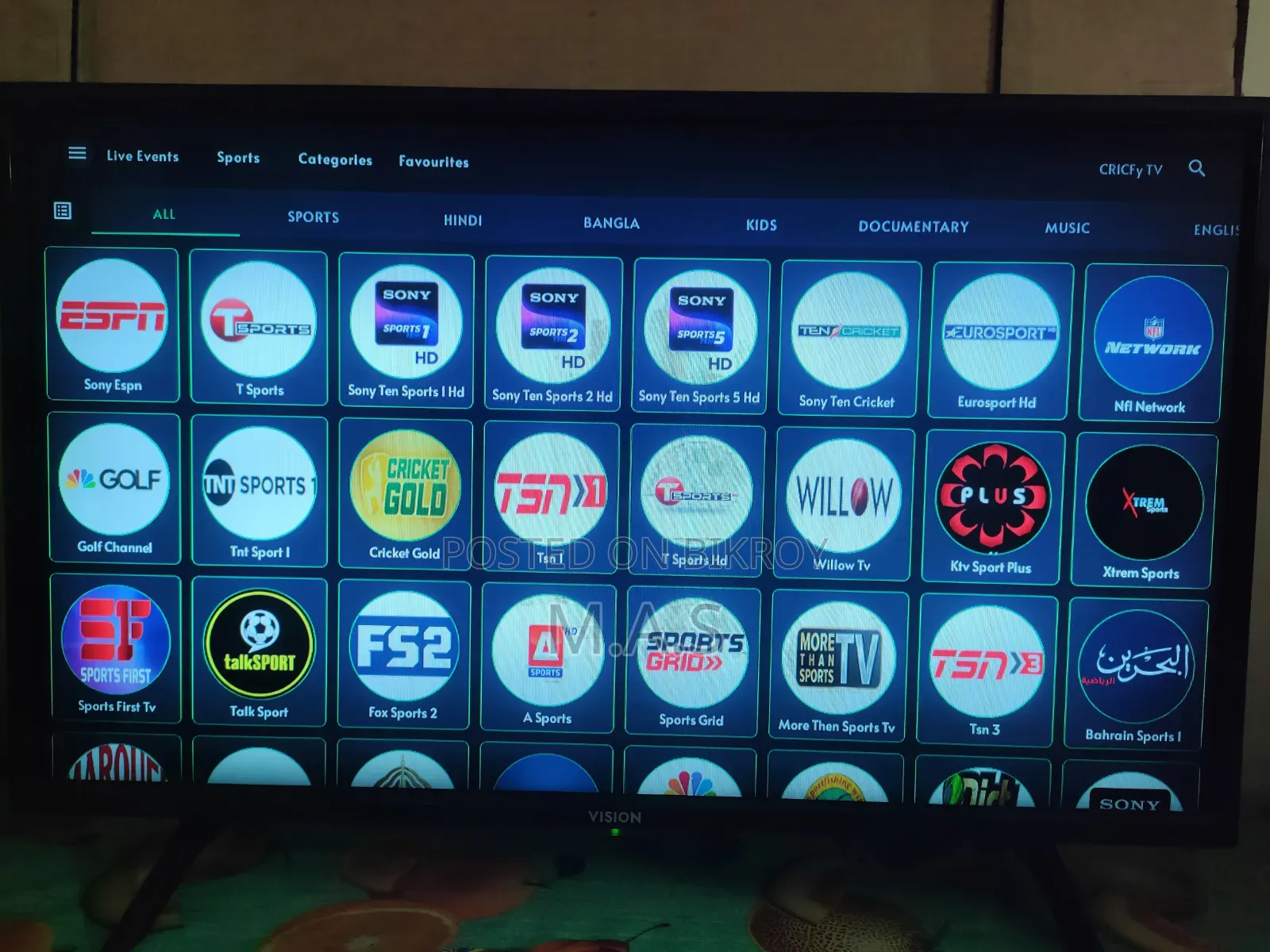 32" Vision Smart TV for Sale