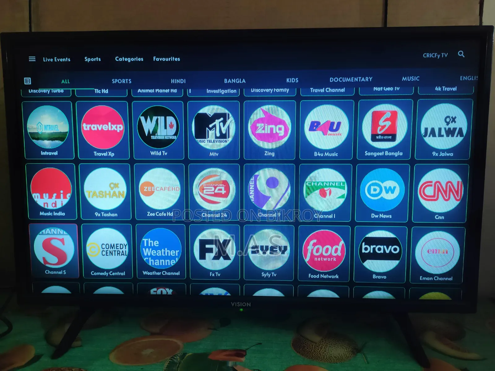 32" Vision Smart TV for Sale