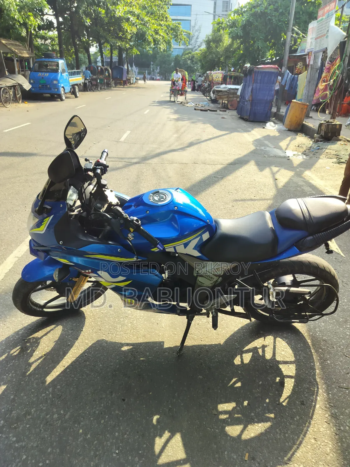 Suzuki Gixxer SF 2021 Blue