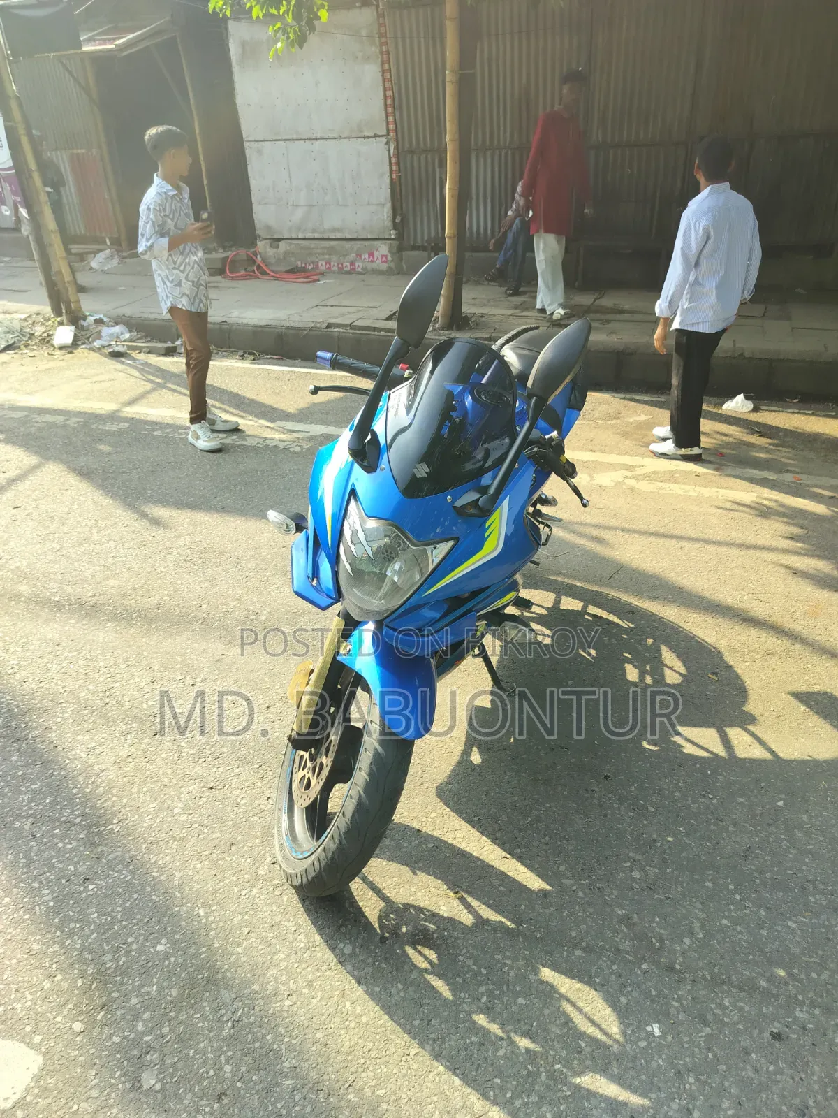 Suzuki Gixxer SF 2021 Blue