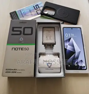 Infinix Note 50 4G 256 GB Black