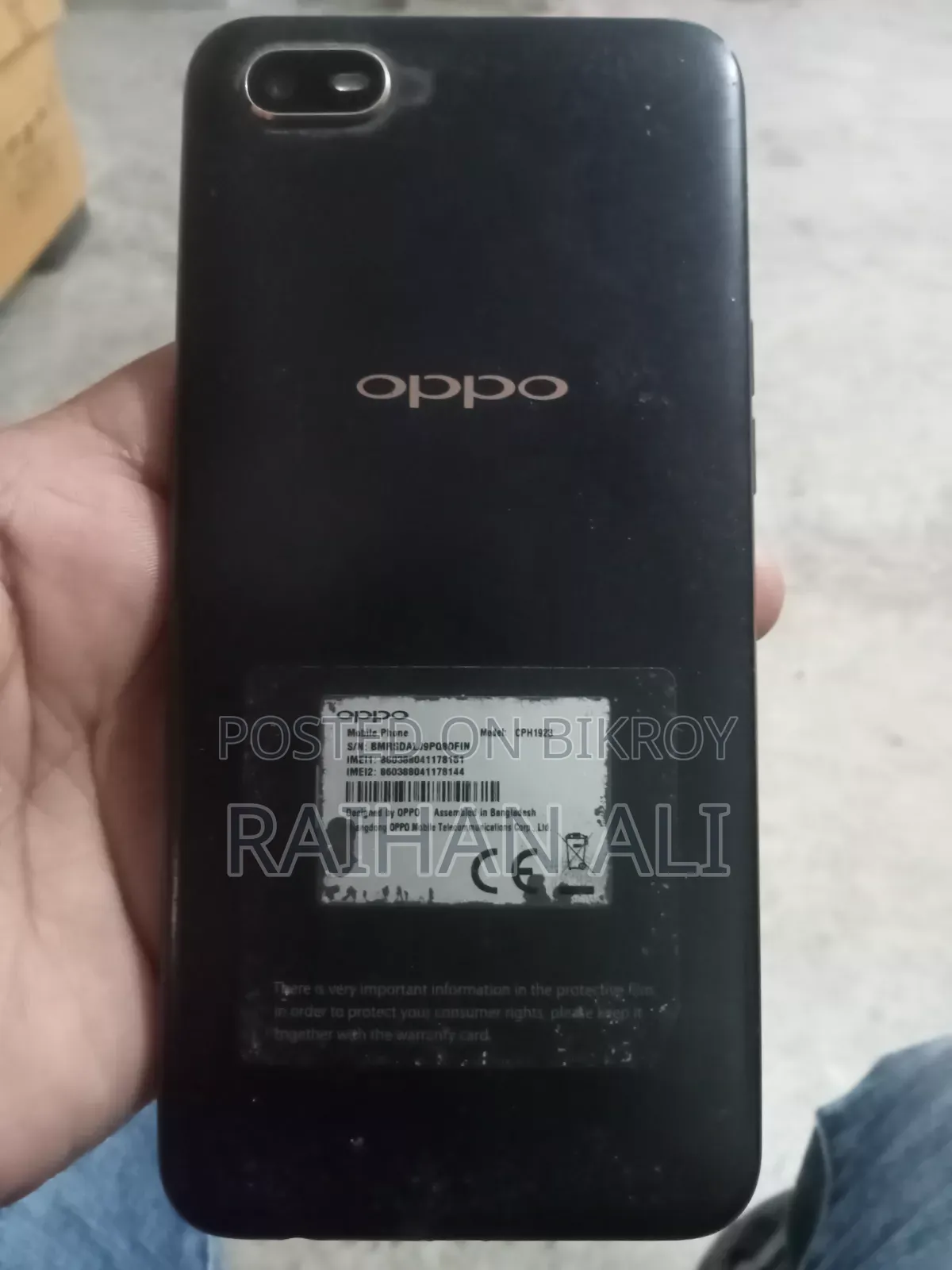 Oppo A1k 32 GB Black