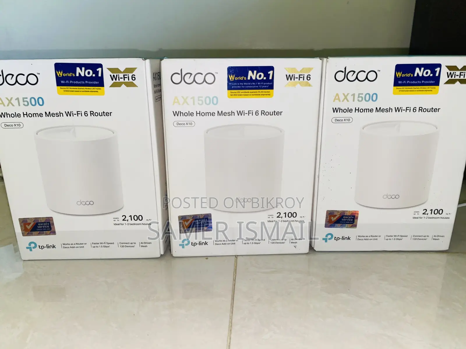 Tplink Deco X10 3 Pack