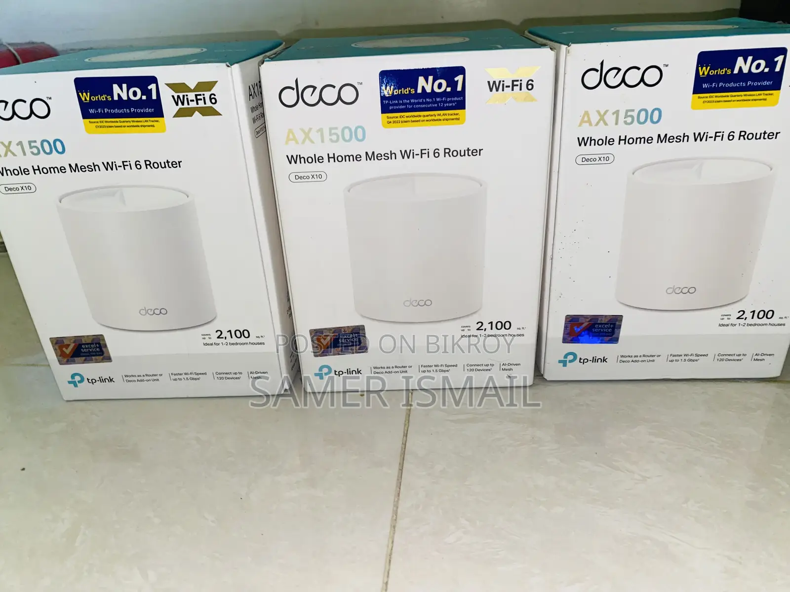 Tplink Deco X10 3 Pack
