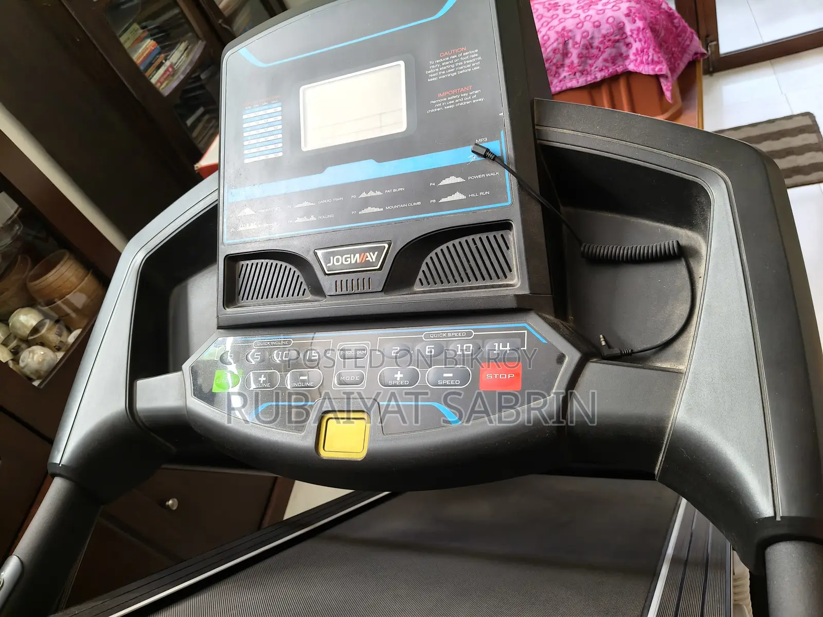 Treadmill.