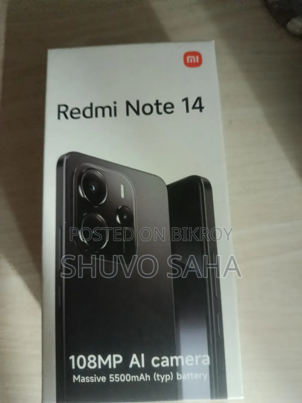নতুন শাওমি রেডমি নোট ১৩ ২৫৬ জিবি রেড