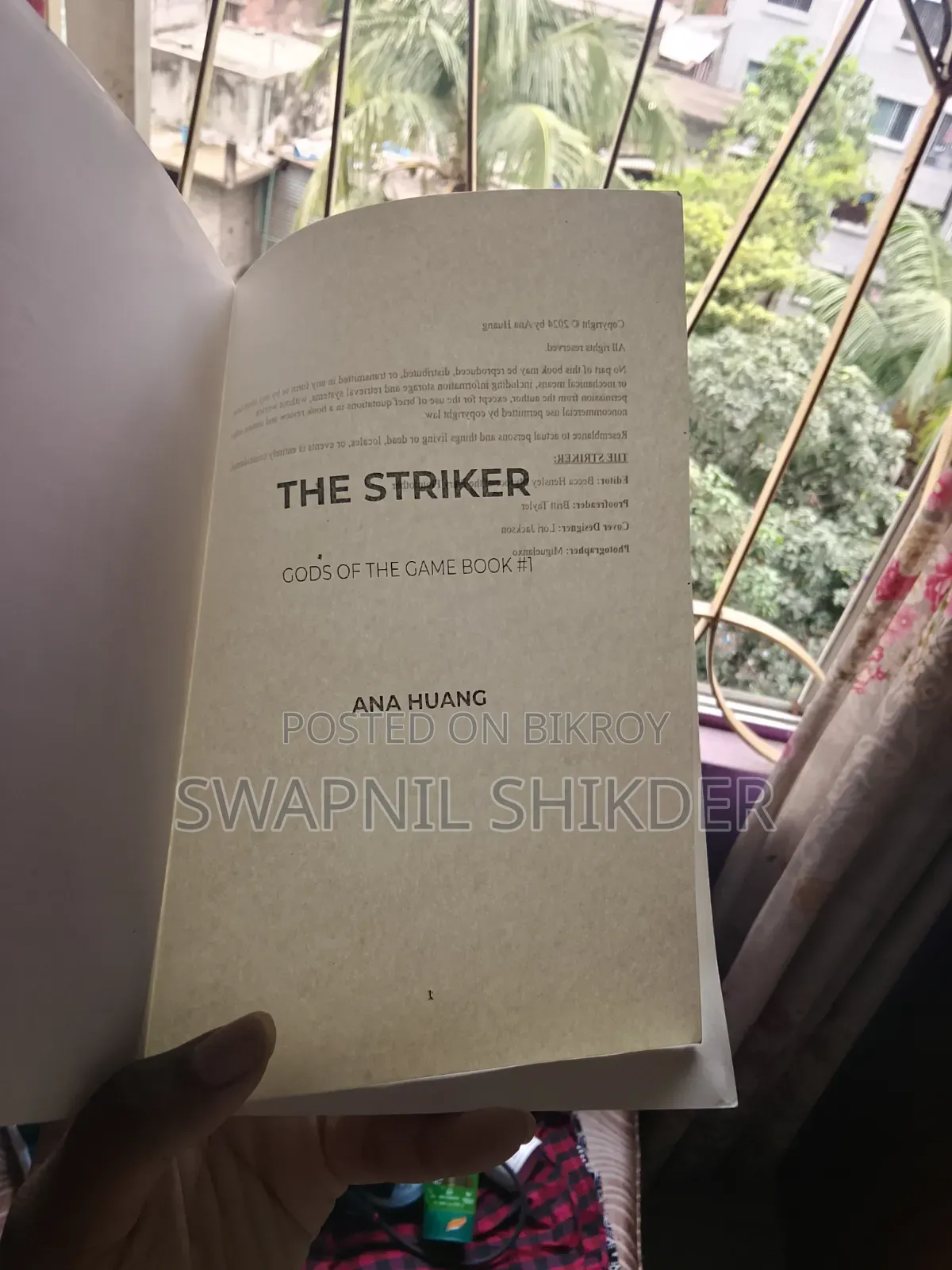 English Book: The Striker