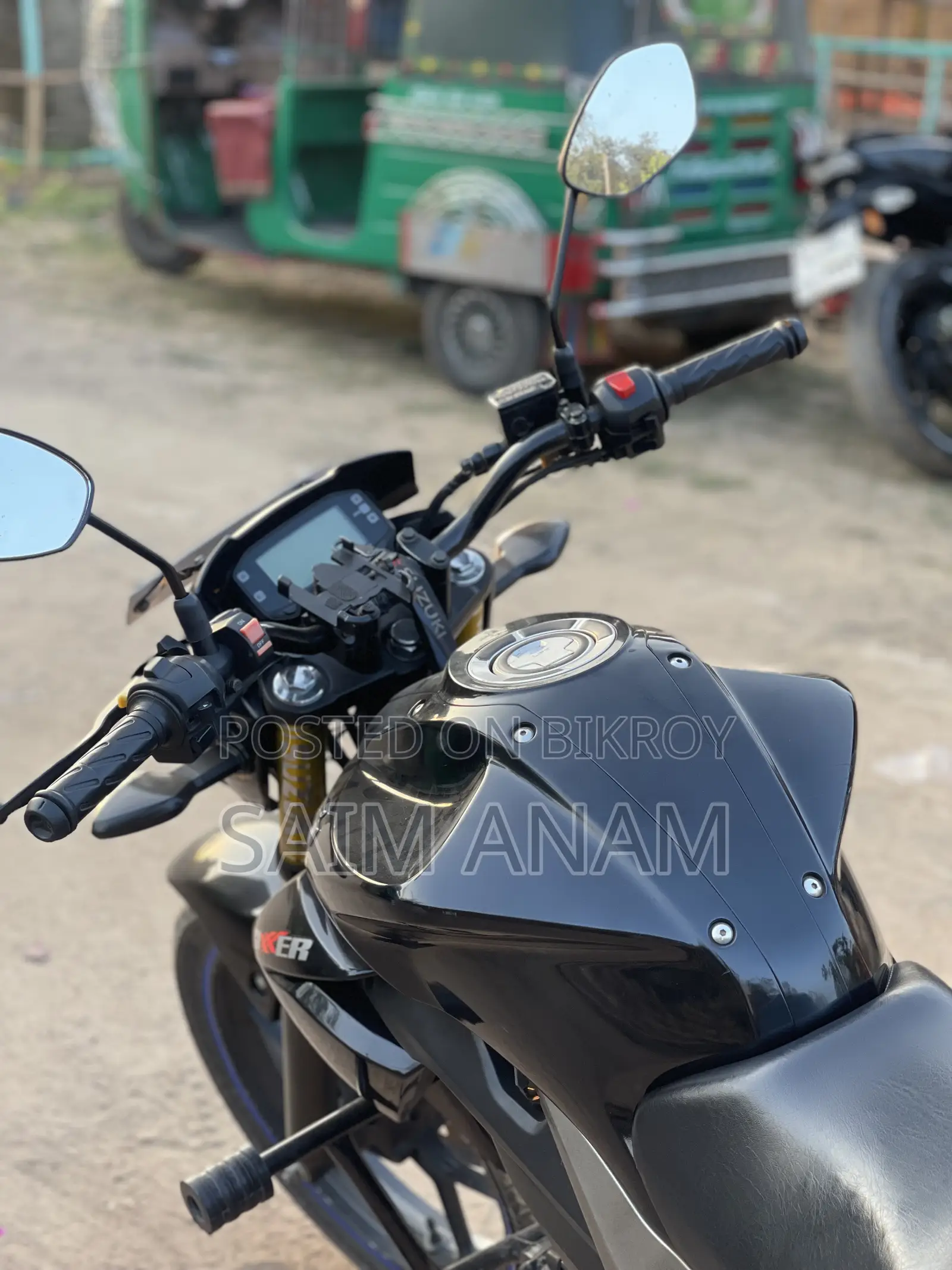 Suzuki Gixxer Monotone 2021 Black