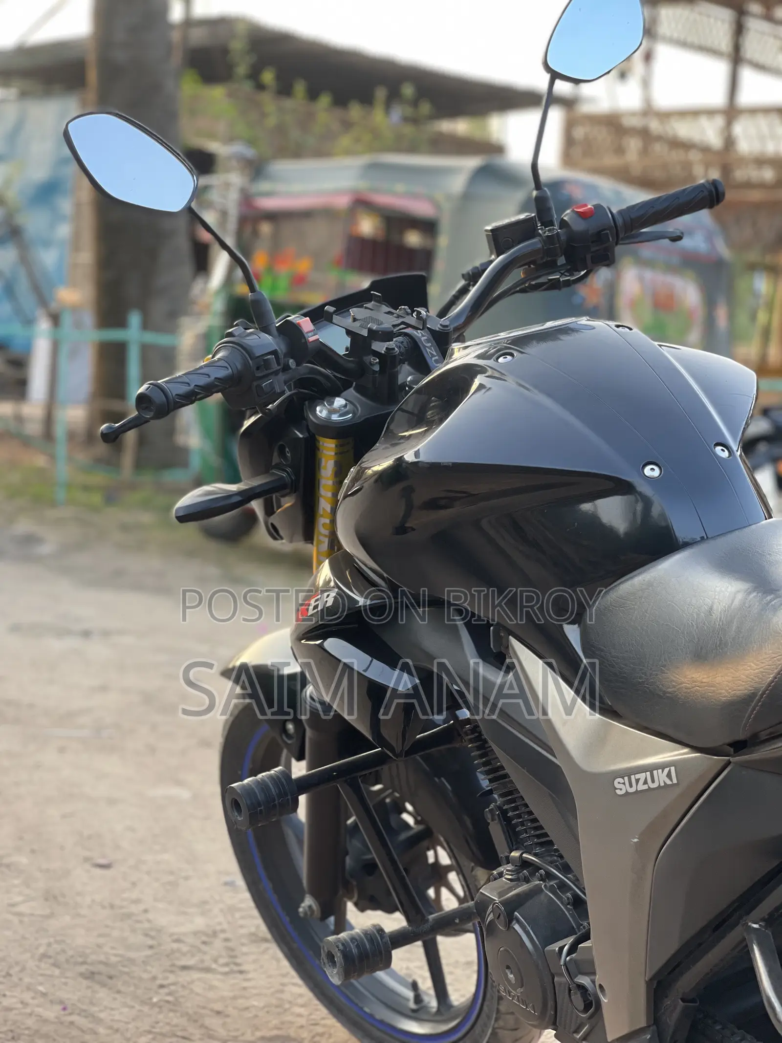 Suzuki Gixxer Monotone 2021 Black