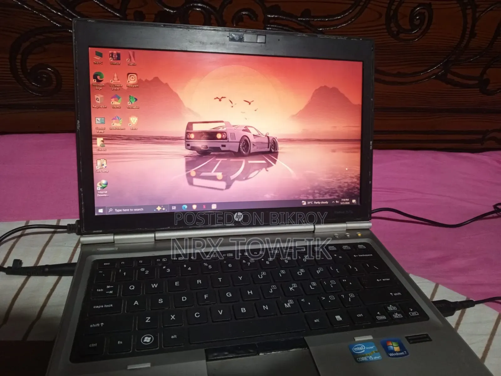 Laptop HP EliteBook 735 4GB Intel Core I5 SSD 128GB