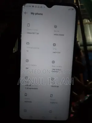 Infinix Hot 20i 64 GB Blue