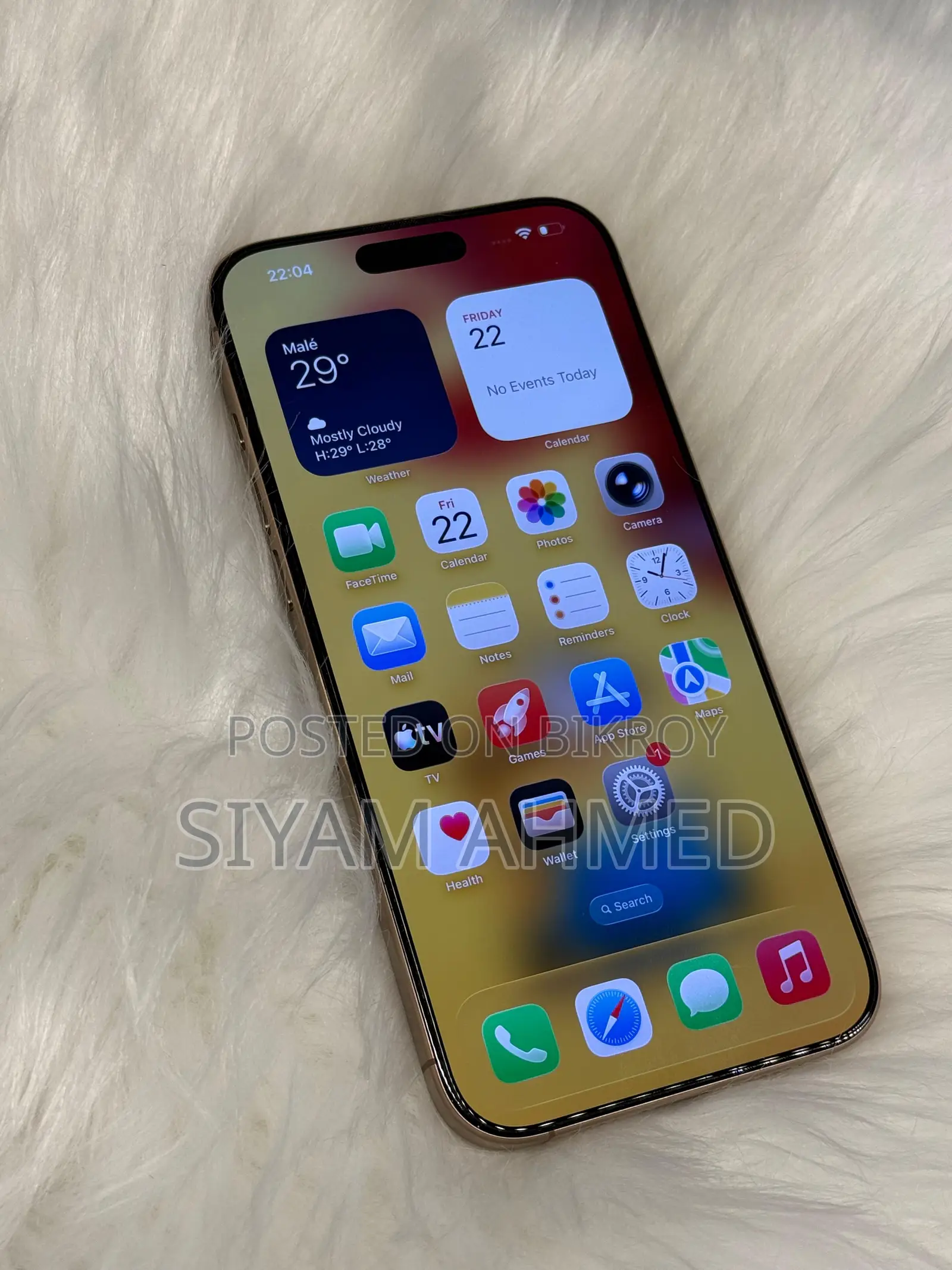 Apple iPhone 16 Pro Max 256 GB Gold