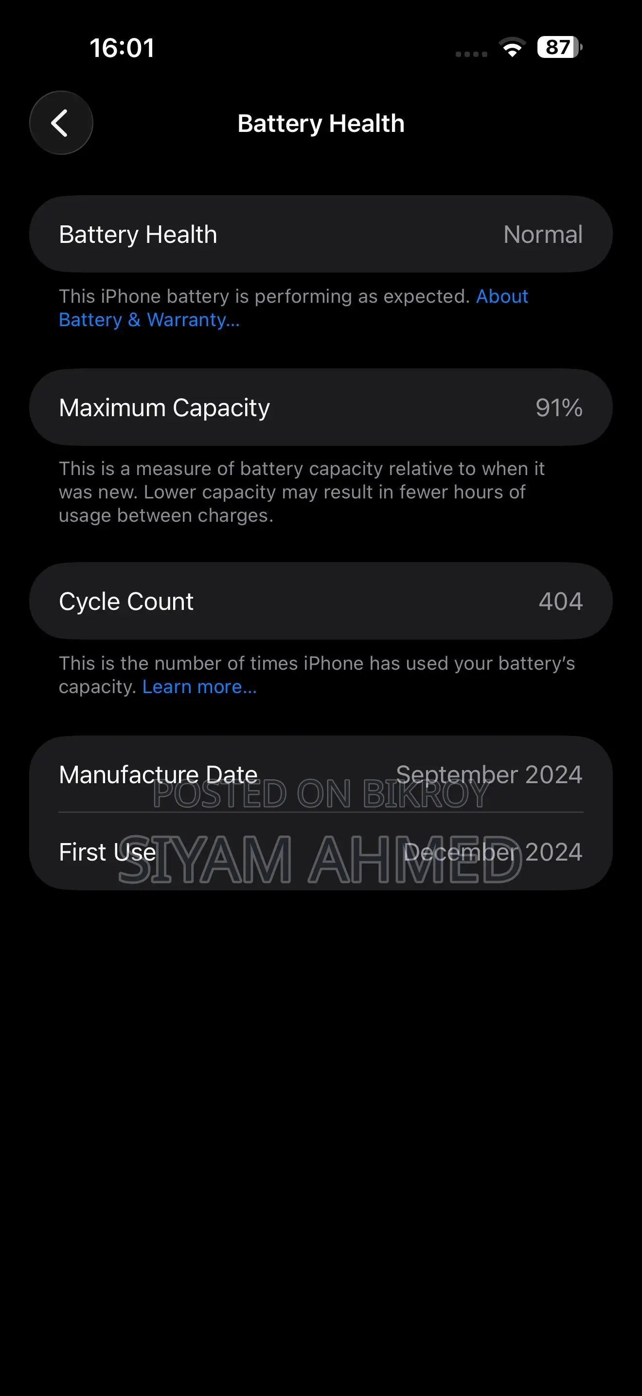 Apple iPhone 16 Pro Max 256 GB Gold