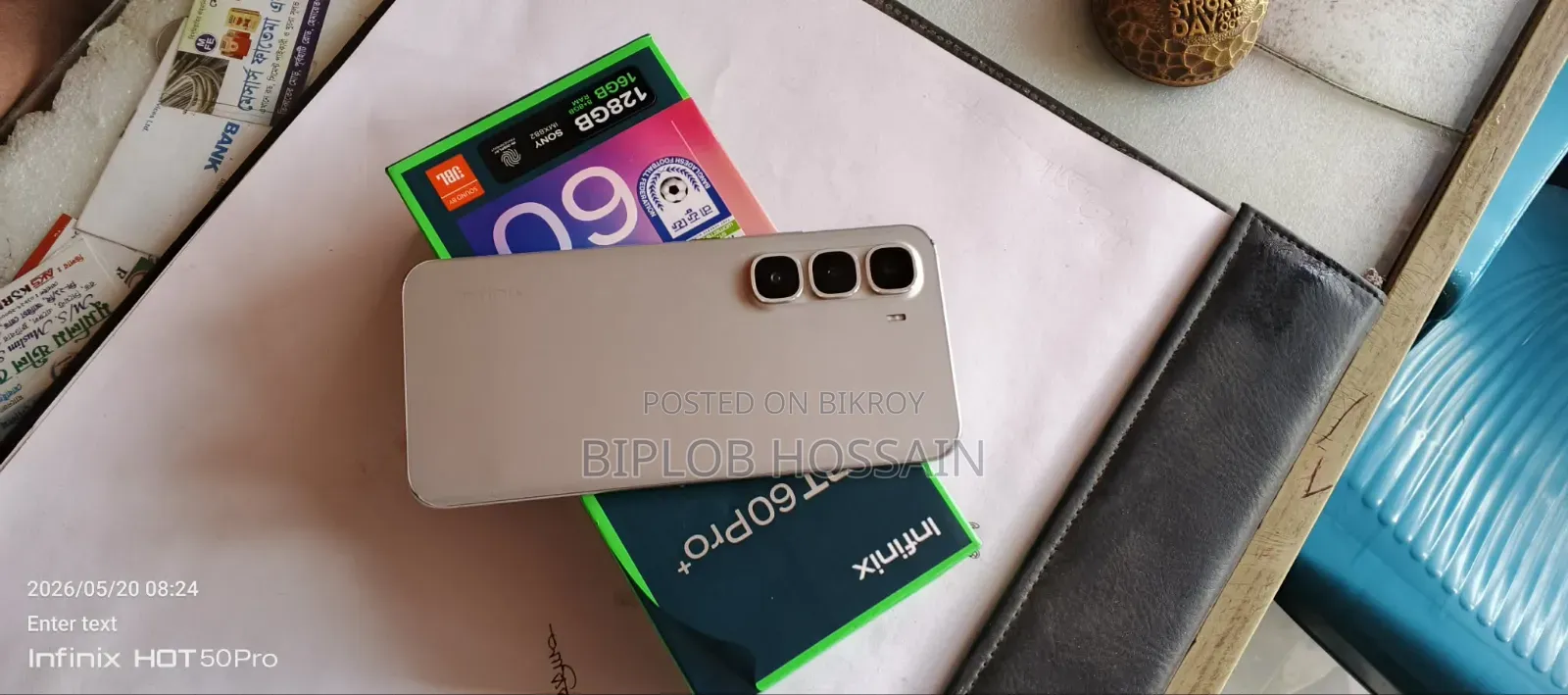 Infinix Hot 60 Pro+ 128 GB White