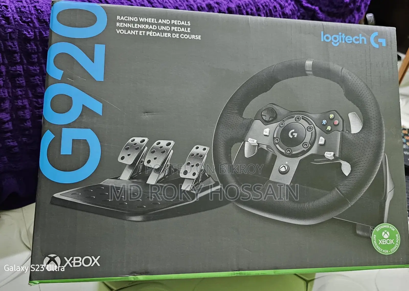 Logitech G920 Gaming Steering Wheel