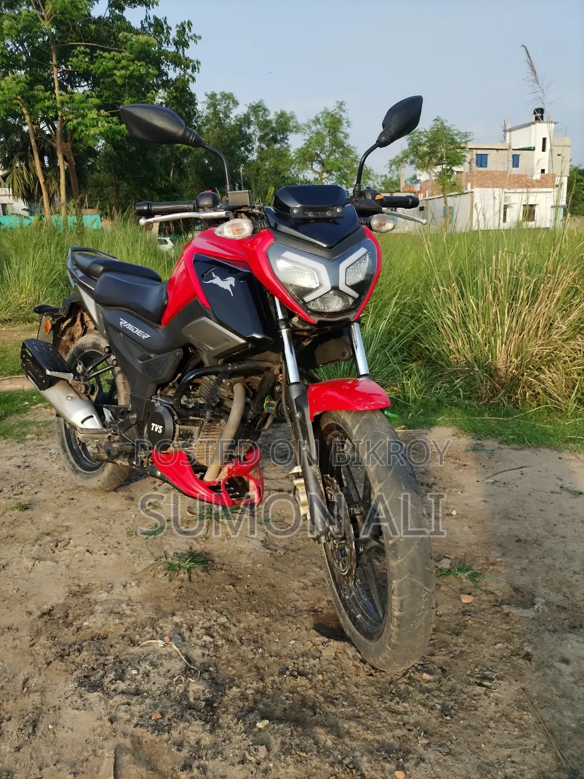 TVS Raider 125 2022 Red