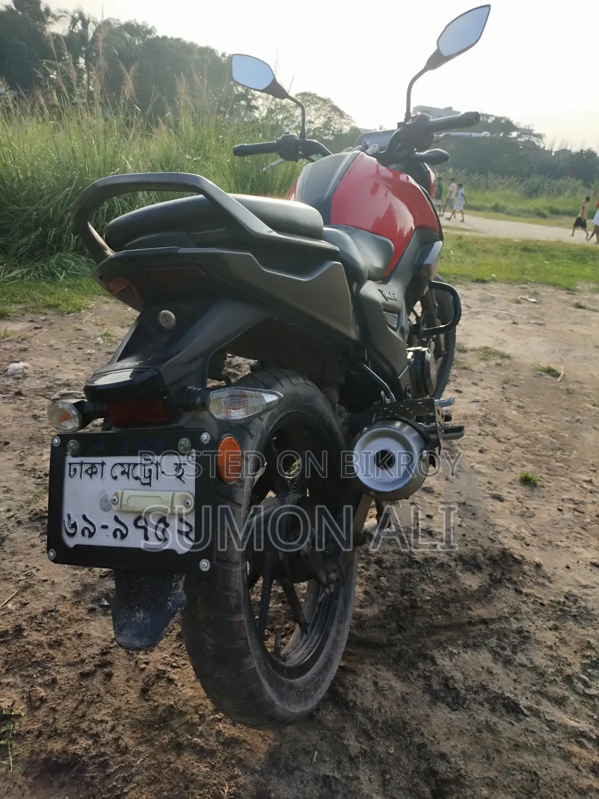 TVS Raider 125 2022 Red