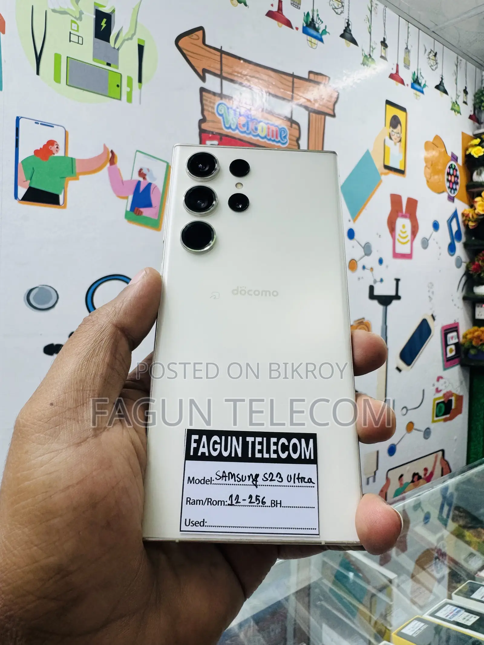 Samsung Galaxy S23 Ultra 256 GB White