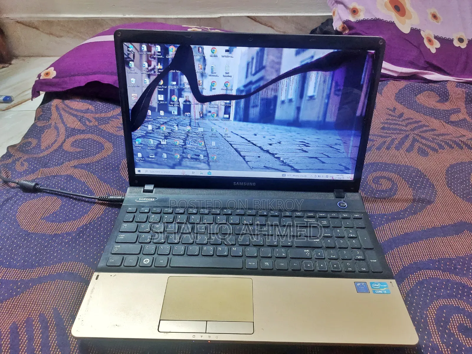 Laptop Samsung NP300E5Z 8GB Intel Core I3 HDD 512GB