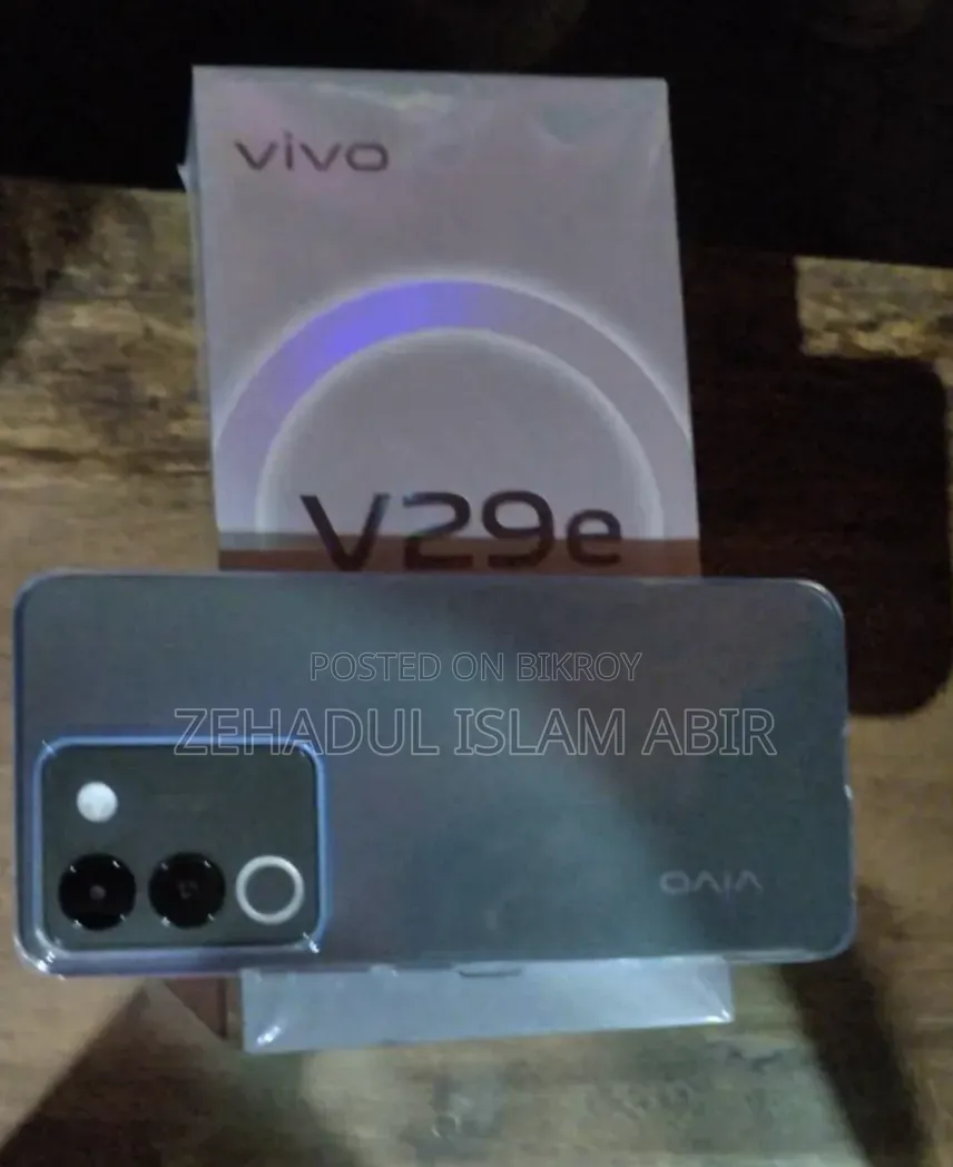 New Vivo V29 5G 256 GB Black