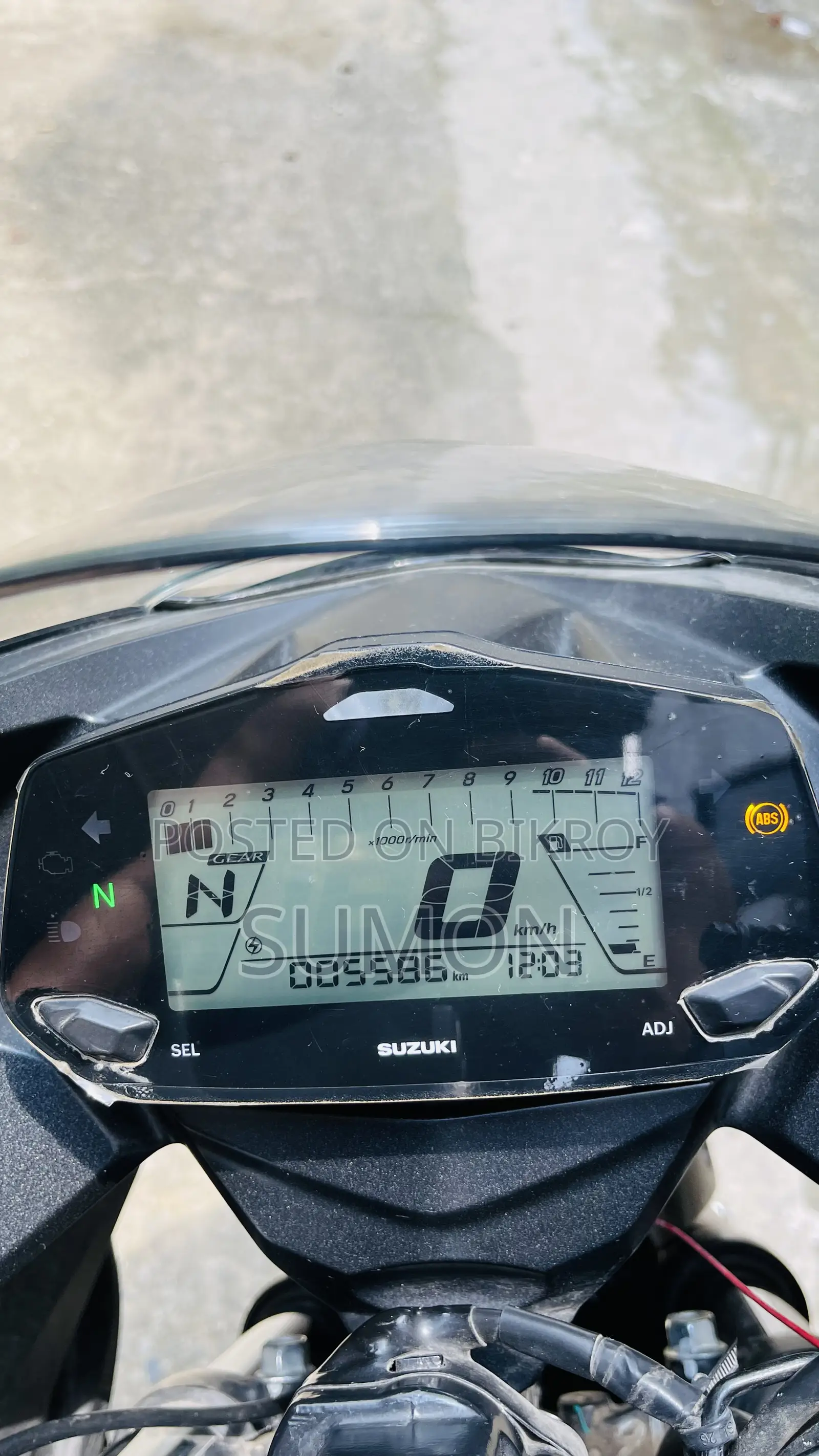 New Suzuki Gixxer Fi ABS 2025 Blue