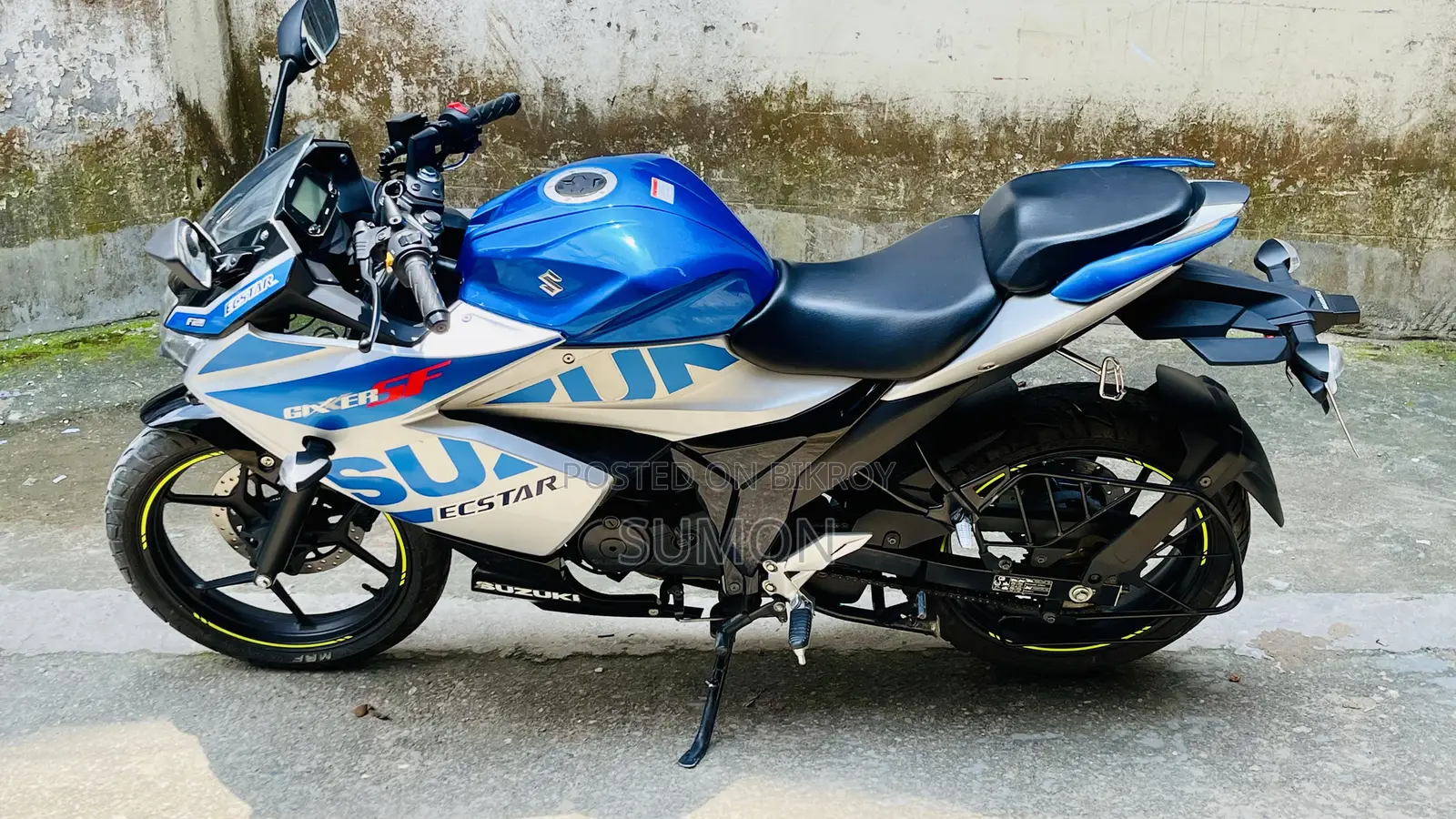 New Suzuki Gixxer Fi ABS 2025 Blue