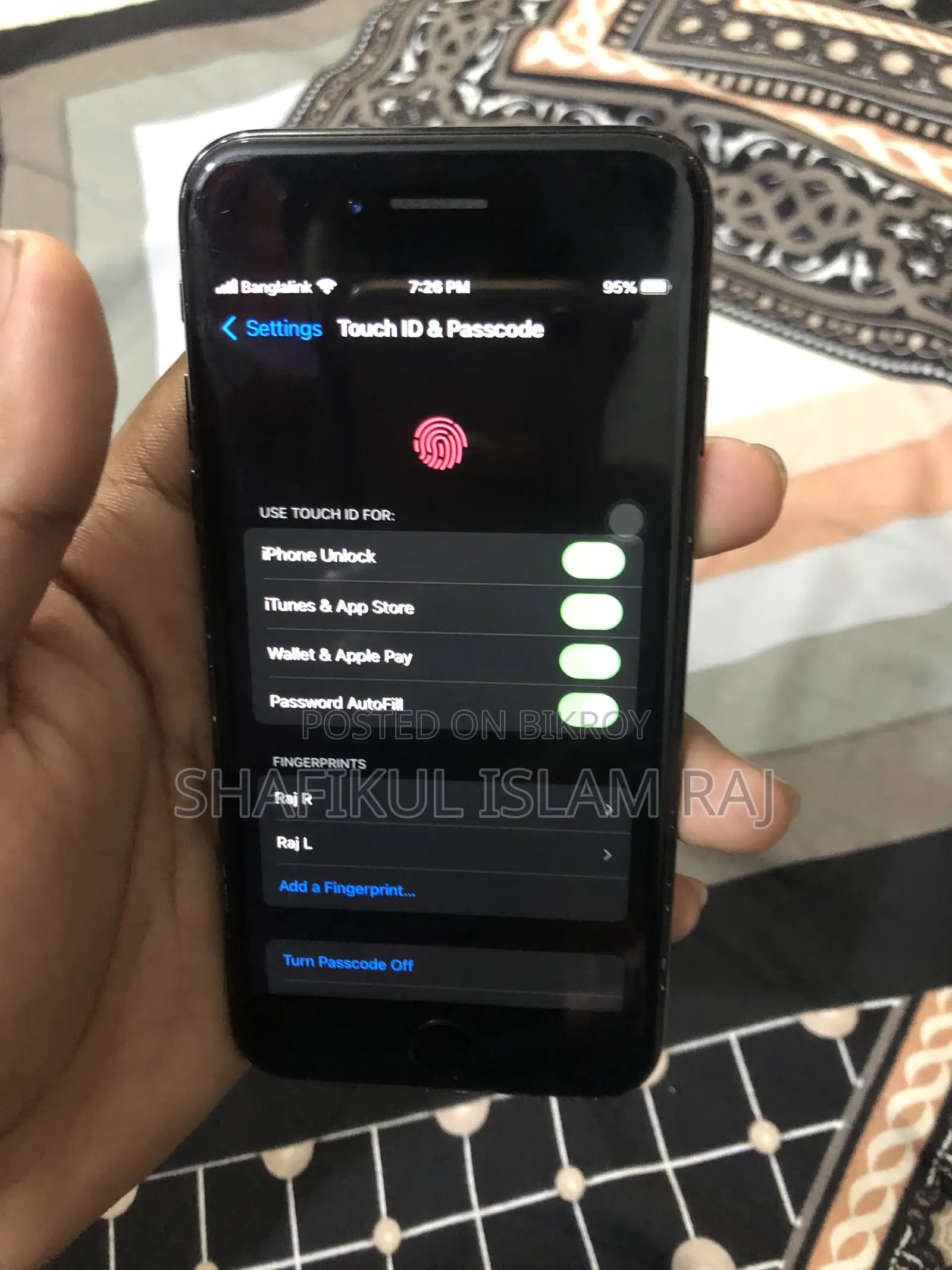 Apple iPhone 7 32 GB Black