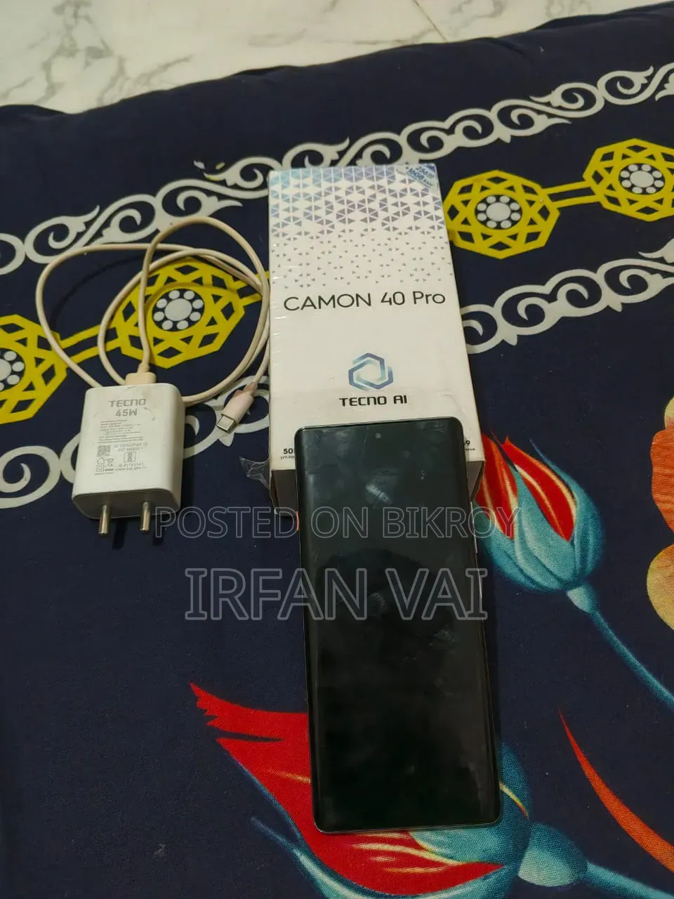 Tecno Camon 40 256 GB Black