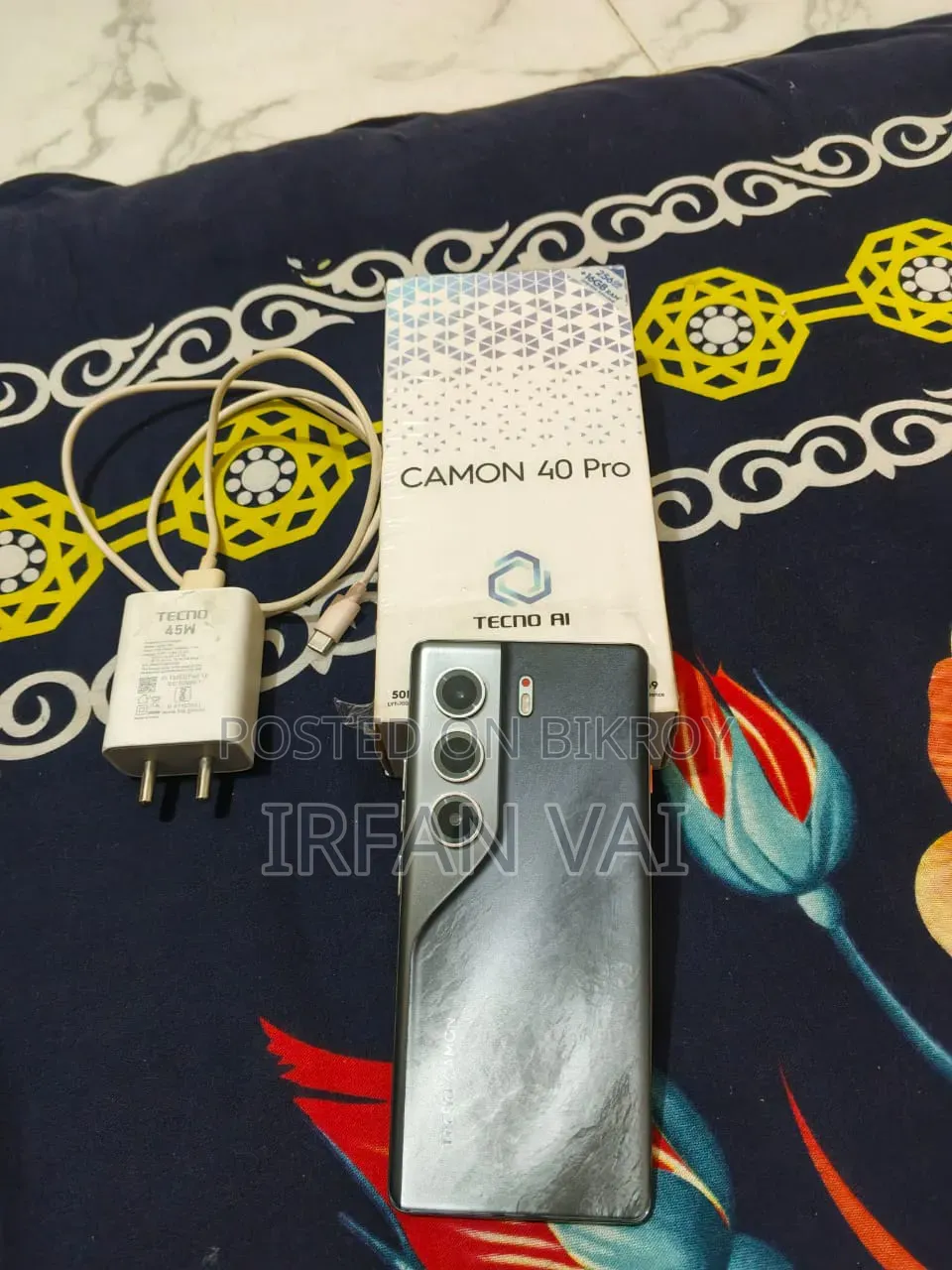 Tecno Camon 40 256 GB Black