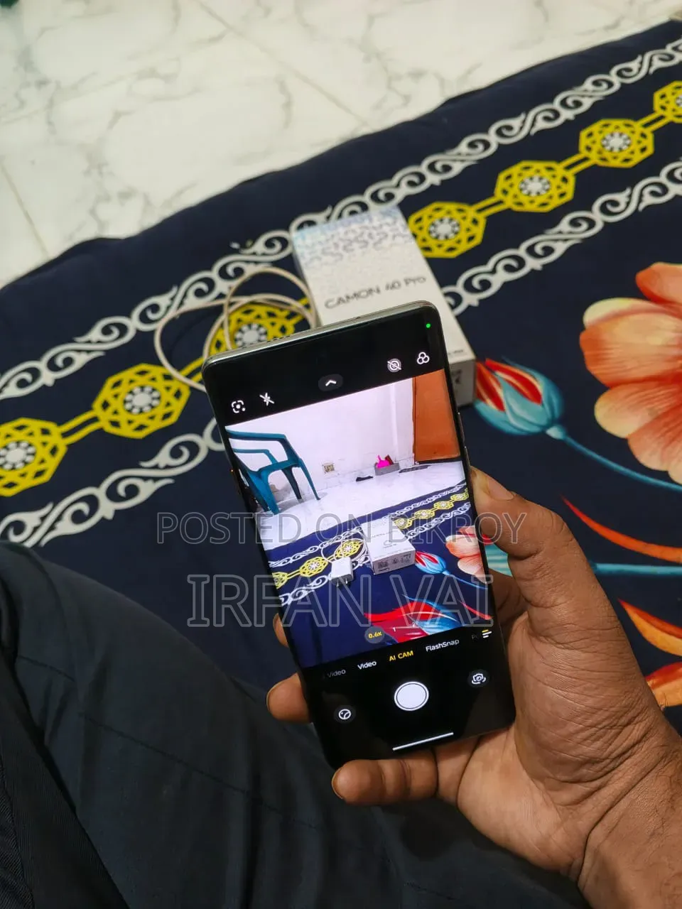Tecno Camon 40 256 GB Black