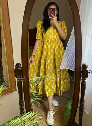 Exclusive Linen Embroidery One-Piece