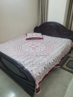 Malaysian Wooden Bed + Jajim (Mattress)