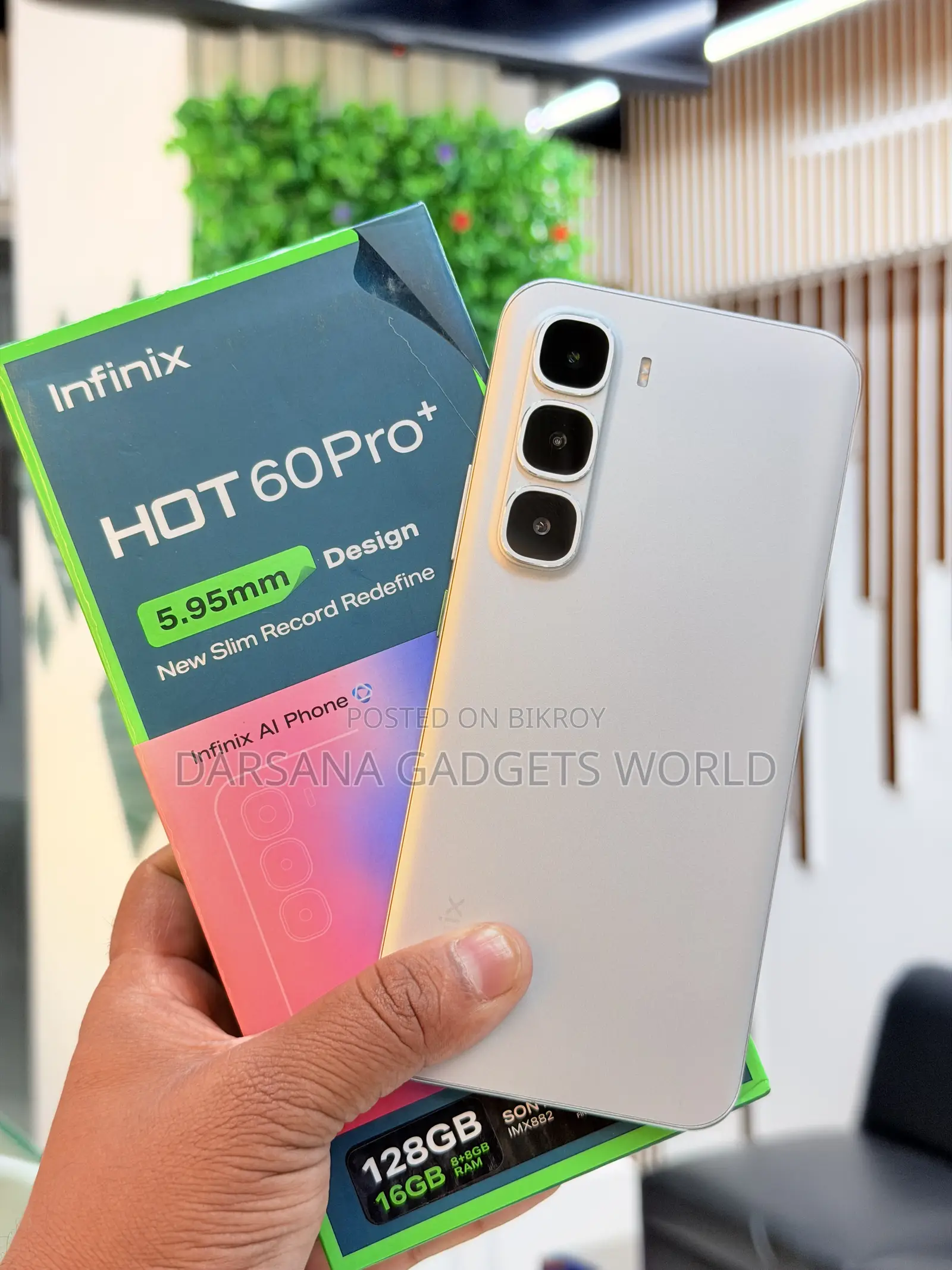 Infinix Hot 60 Pro+ 128 GB Silver