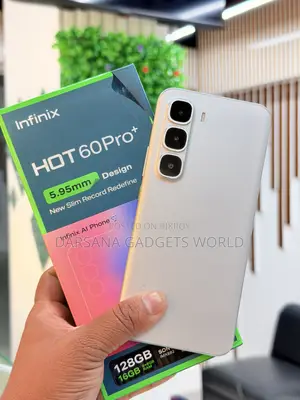 Infinix Hot 60 Pro+ 128 GB Silver
