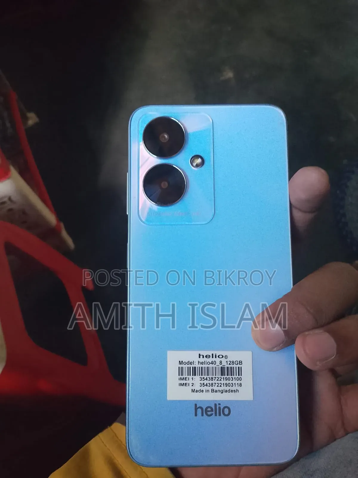 Helio Symphony 40 128 GB Blue