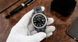 Rolex ঘড়ি কোয়ার্টজ মুভমেন্ট স্টেইনলেস স্টিল এনালগ ঘড়ি পুরুষদের জন্য