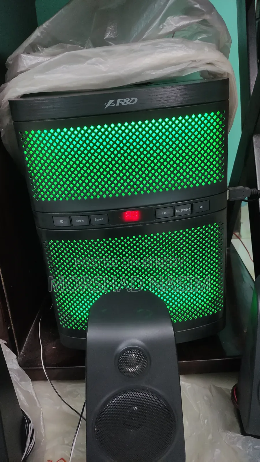 Speaker 5:1 F D F5060x Bluetooth 5.1 Channel Multimedia Speaker