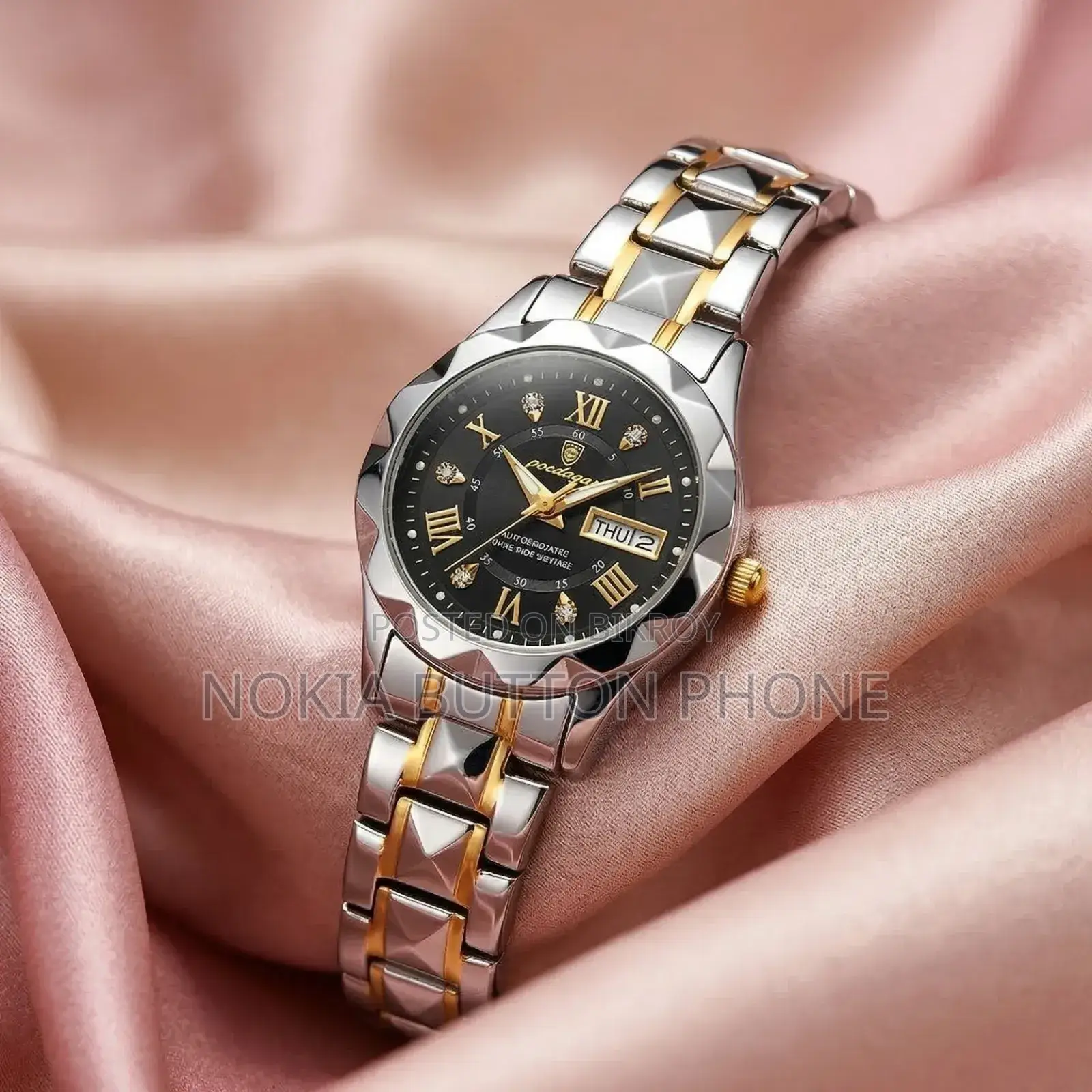 Poedagar Watch Luxury Ladies Watch (Water Resistant)