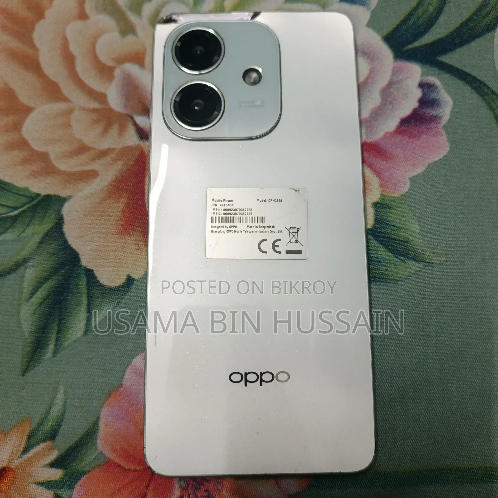 Oppo A3 128 GB White