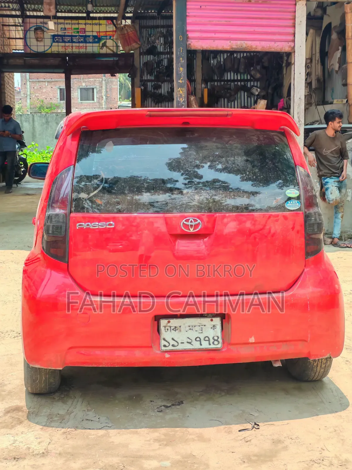 Toyota Passo 1.0 FWD 2004 Red