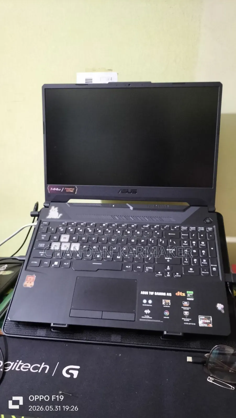 Laptop Asus TUF Gaming A15 16GB AMD Ryzen 5 SSD 512GB
