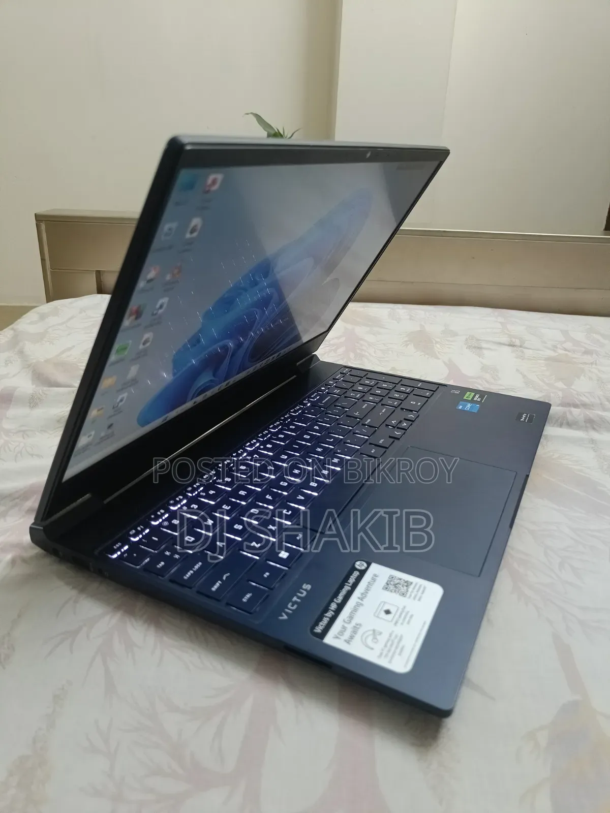 Laptop HP Victus 15 8GB Intel Core i5 SSD 500GB