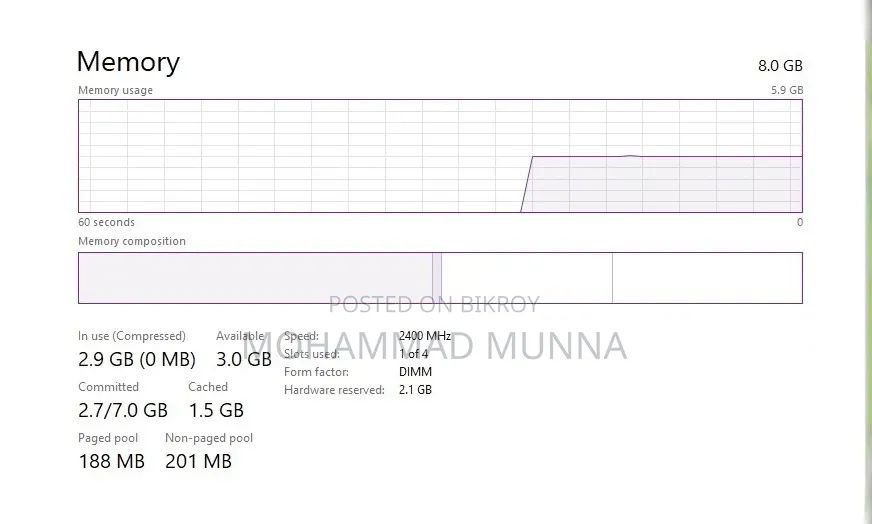DDR4 8GB RAM